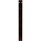 Ekena Millwork Loera Wrought Iron Bracket, (Single center brace), Antiqued Copper 1 1/2"W x 12"D x 15"H BKTM01X12X15SLOACO - alternate 2